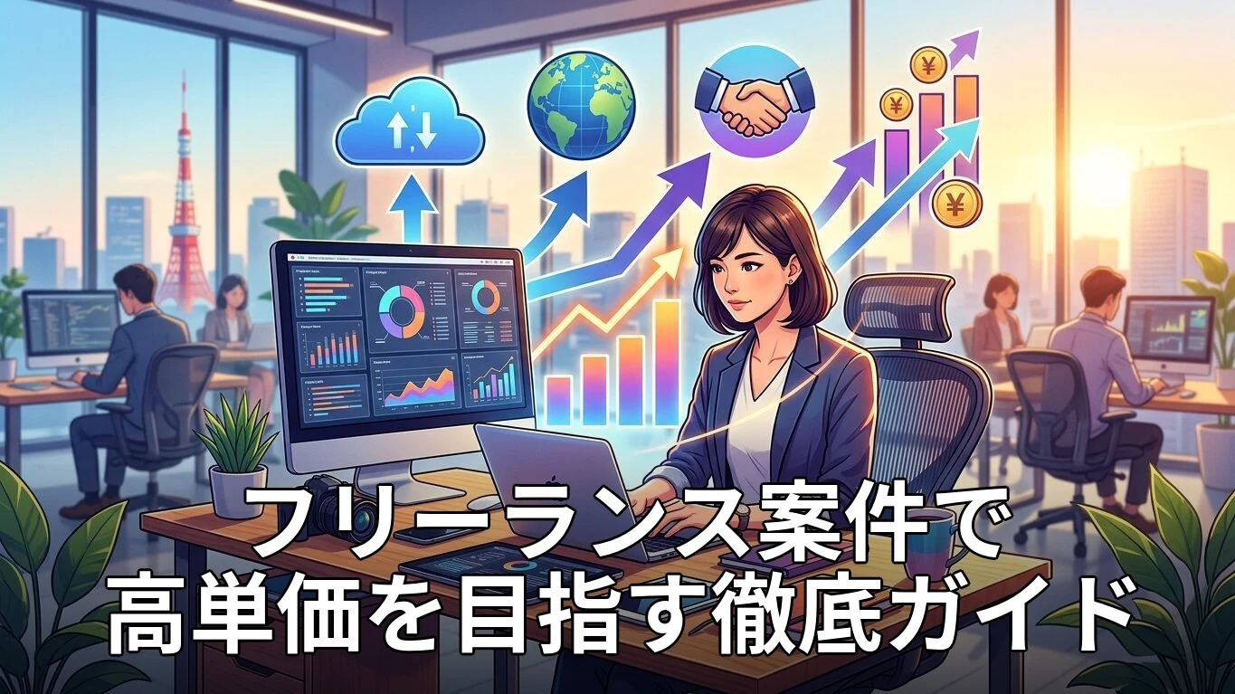 フリーランス案件で高単価を目指す徹底ガイド